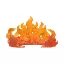 Fire POP! Nooks Vinyl Figure Red 5 cm