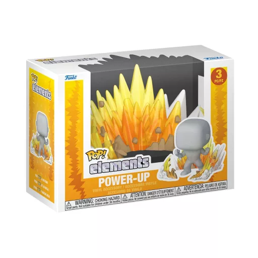 Power Up POP! Nooks Vinyl Figura Effekt Yellow 5 cm