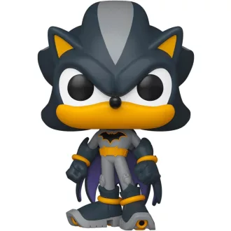   DC's Justice League and Sonic the Hedgehog POP! Movies Vinyl Figures Shadow/Batman 9 cm