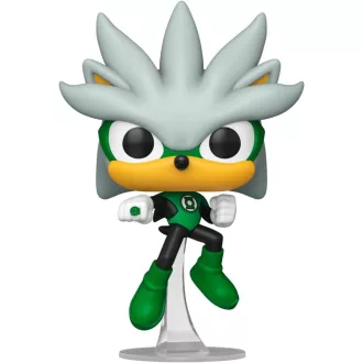   DC's Justice League and Sonic the Hedgehog POP! Movies Vinyl Figures Silver/GL 9 cm