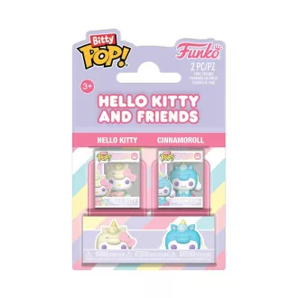   Hello Kitty Bitty POP! Vinyl Figure 2-Pack HK & Cinnamonroll 2,5 cm