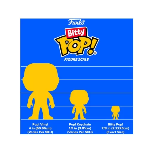 Hello Kitty Bitty POP! Vinyl Figures 2-Pack My Melody&Kuromi 2 cm
