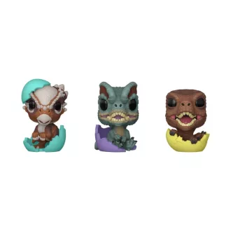   Jurassic Park Pocket POP! Vinyl Figure Easter Egg 3-Pack Dinos 4 cm