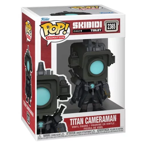 Skibidi Toilet POP! Rocks Vinyl Figure Titan Cameraman 9 cm