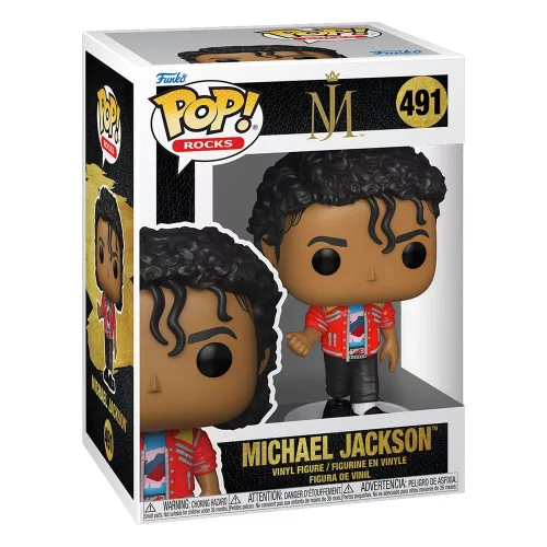 Michael Jackson POP! Rocks Vinyl Figure Beat It 9 cm
