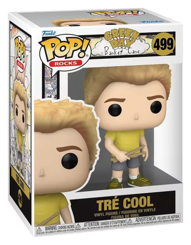 Green Day POP! Rocks Vinyl Figure Tre Cool (Basket Case) 9 cm