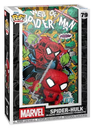 Marvel POP! Comic Covers Vinyl Figure Web of Spider-Man #70 (Spider-Hulk) 9 cm