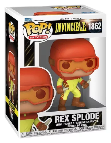 Invincible 2 POP! Vinyl Figures Rex Splode with Chase 9 cm Assortment (6)