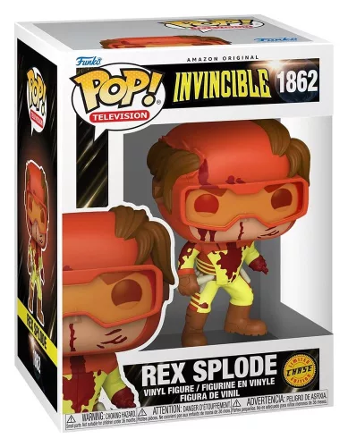 Invincible 2 POP! Vinyl Figures Rex Splode with Chase 9 cm Assortment (6)
