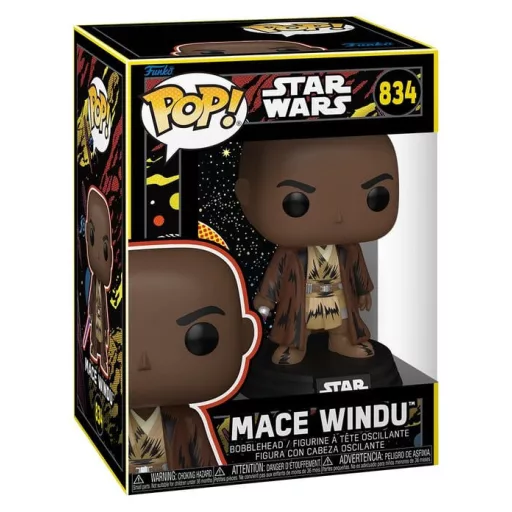 Star Wars: Mandalorian & Grogu POP! Vinyl Figure Mace Windu (Retro) 9 cm