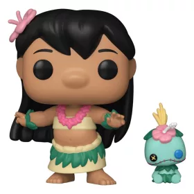 Lilo & Stitch POP! Vinyl Figure Hula Lilo with Scrump 9 cm