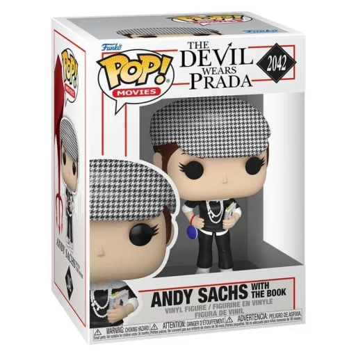 The Devil Wears Prada POP! Movies Vinyl Figure Andy Sachs? withThe Book 9 cm