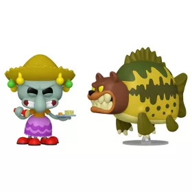   SpongeBob SquarePants POP! Animation Vinyl Figure Squidward & Sea Bear 9 cm