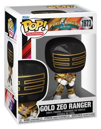 Power Rangers Zeo POP! Movies Vinyl Figures Zeo Ranger Gold 9 cm