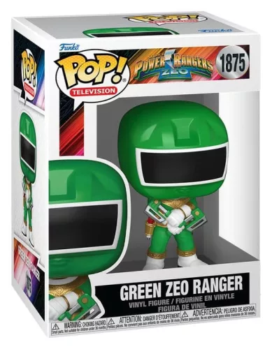 Power Rangers Zeo POP! Movies Vinyl Figures Zeo Ranger Green 9 cm