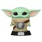 Star Wars: The Mandalorian and Grogu POP! Vinyl Bobblehead Figure Grogu 9 cm