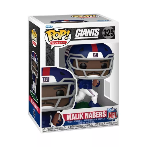 NFL: Legends POP! Sports Vinyl Figure Giants- Malik Nabers 9 cm