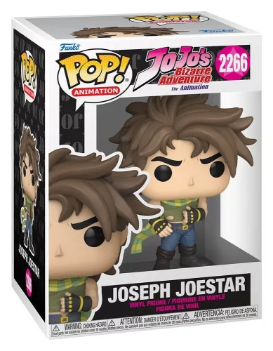 JoJo's Bizarre Adventure POP! Animation Vinyl Figures Joseph 9 cm