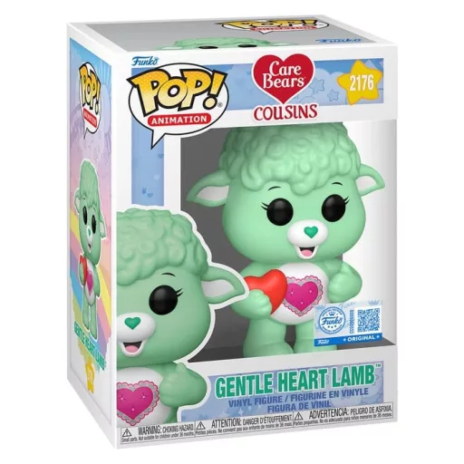 The Care Bears POP! Animation Vinyl Figure Gentle Heart Lamb 9 cm