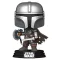 Star Wars: The Mandalorian and Grogu POP! Vinyl Figure The Mandalorian (Dual Wield) 9 cm