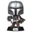 Star Wars: The Mandalorian and Grogu POP! Vinyl Figure The Mandalorian (Dual Wield) 9 cm