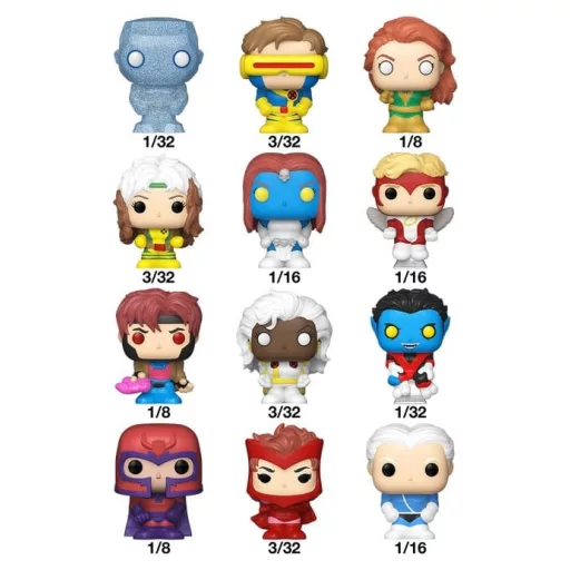 X-Men Bitty POP! Vinyl Figure Display (32) PDQ 2,5 cm