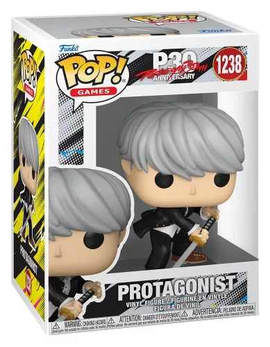 Persona 4 POP! Games Vinyl Figure Protagonist (Yu) 9 cm