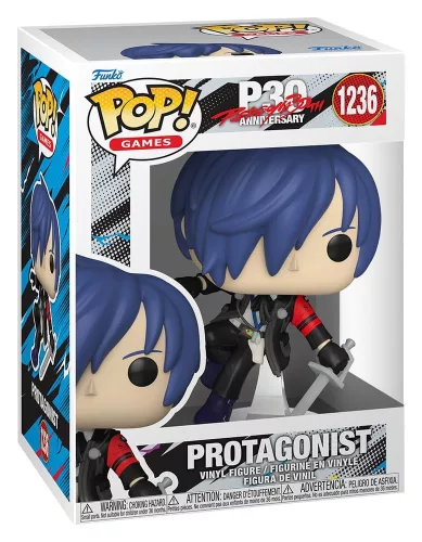 Persona 3 POP! Games Vinyl Figure Male Protagonist (Makoto) 9 cm