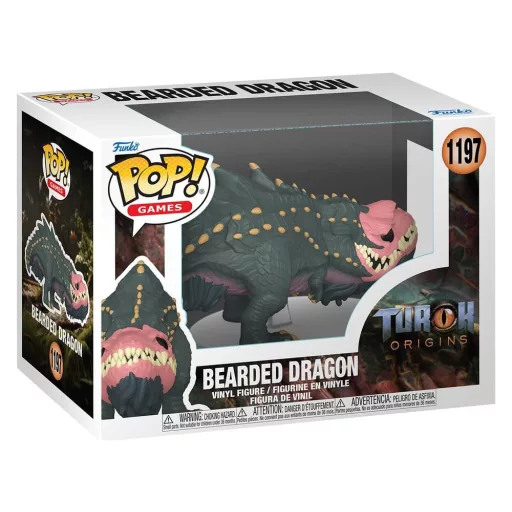 Turok POP! Games Vinyl Figure Bearded Dragon 9 cm