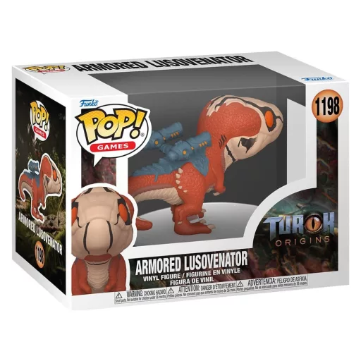 Turok POP! Games Vinyl Figure Armored Lusovenator 9 cm
