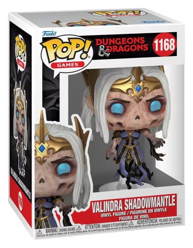 Dungeons & Dragons POP! Games Vinyl Figure Valindra Shadowmantle 9 cm