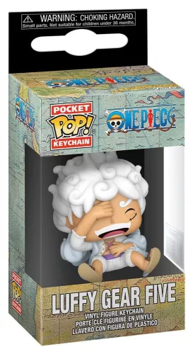 One Piece Pocket POP! Vinyl Keychains 4 cm Luffy Gear 5 Display (12)