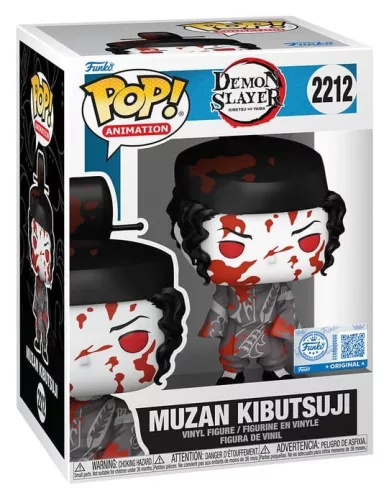 Demon Slayer: Kimetsu no Yaiba POP! Animation Vinyl Figura Muzan 9 cm