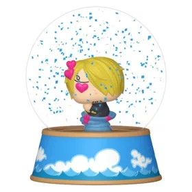 One Piece Mini Figures Glitter Globes PDQ 5 cm Display (12)