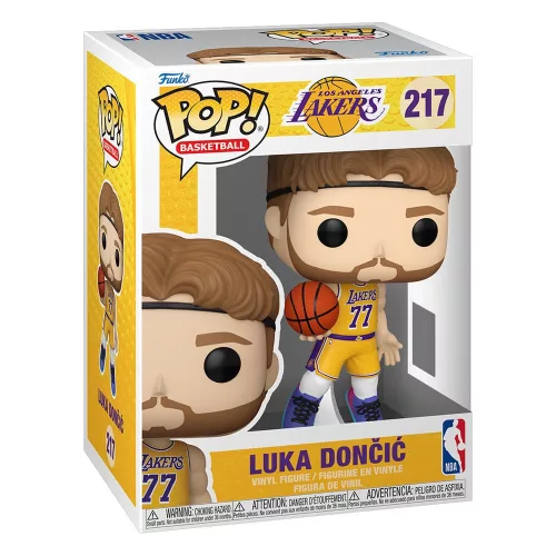NBA POP! Basketball Vinyl Figure Los Angeles Lakers: Luka Doncic (2025 Icon Edition Uniform) 9 cm