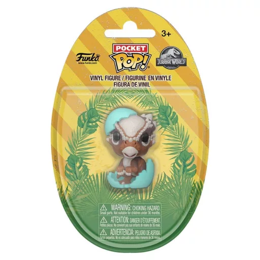 Jurassic World Pocket POP! Egg Vinyl Figures 2 cm Display (16)