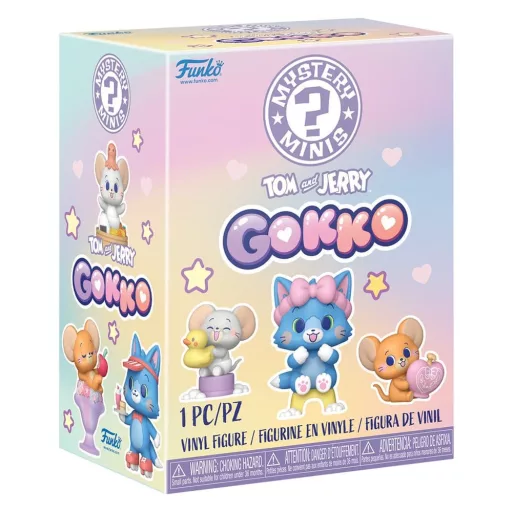 Tom & Jerry Gokko Mystery Mini Figures 5 cm Display (12)