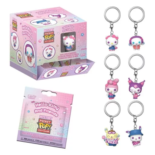 Sanrio POP! Vinyl Keychains 4 cm Hello Kitty & Friends Display (12)