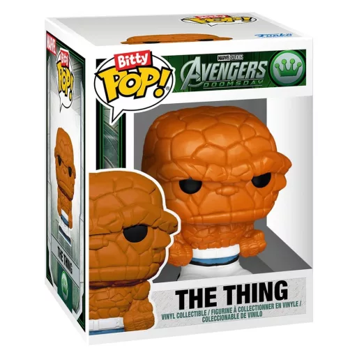 AVD Bitty POP! Rides Vinyl Figure The Thing and Fantastic Four Jumpjet 2 cm
