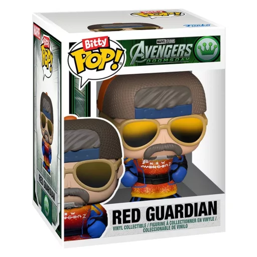 AVD Bitty POP! Towns Vinyl Figure Red Guardian and Avengers Tower