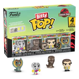 Jurassic Park Bitty POP! Vinyl Figure 4-Pack Mr. DNA 2,5 cm