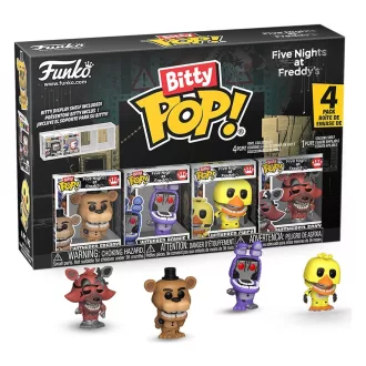   Five Nights at Freddy's Bitty POP! Vinyl Figure 4-Pack Series 6 2,5 cm