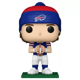 NFL POP! Vinyl Figure : Bills- Josh Allen (Beanie) 9 cm