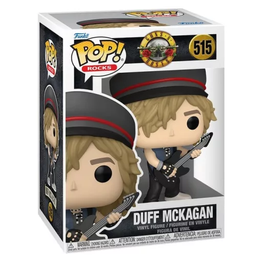 Guns N'Roses POP! Rocks Vinyl Figure – Duff McKagan (1985) 9 cm