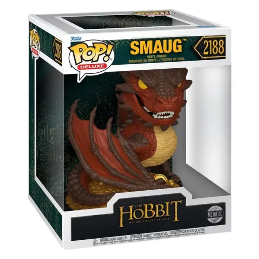 The Hobbit POP! Deluxe Vinyl Figure Smaug (MT) 9 cm
