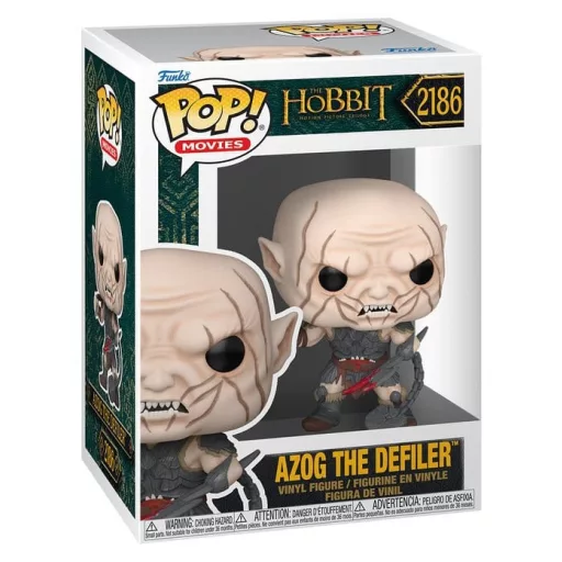 The Hobbit POP! Movies Vinyl Figures Azog w/Weapon 9 cm