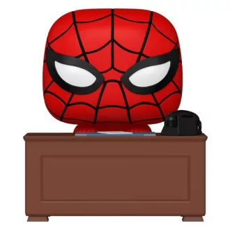   Marvel POP! Premium Vinyl Figure Meme- Spider-Man w/Desk 9 cm