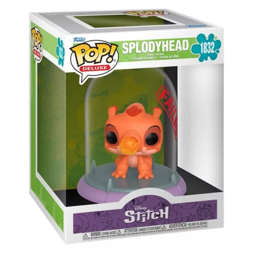 Lilo & Stitch POP! Deluxe Vinyl Figure Experiments- Splodyhead 9 cm