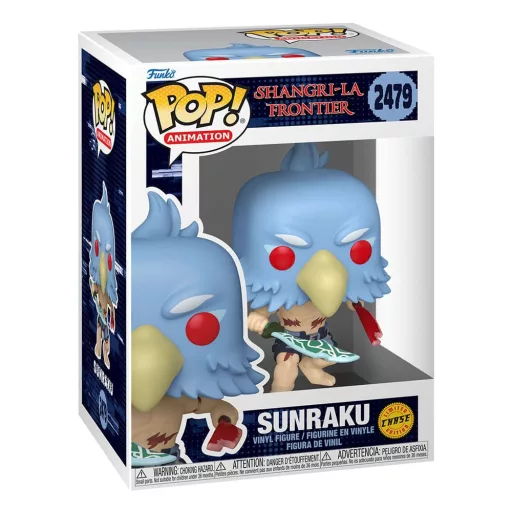 Shangri-La Frontier POP! Animation Vinyl Figures Sunraku Chase ver. 9 cm