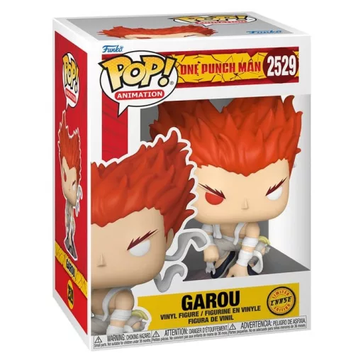 One Punch Man POP! Animation Vinyl Figures Garou with Chase 9 cm Assortment (6)